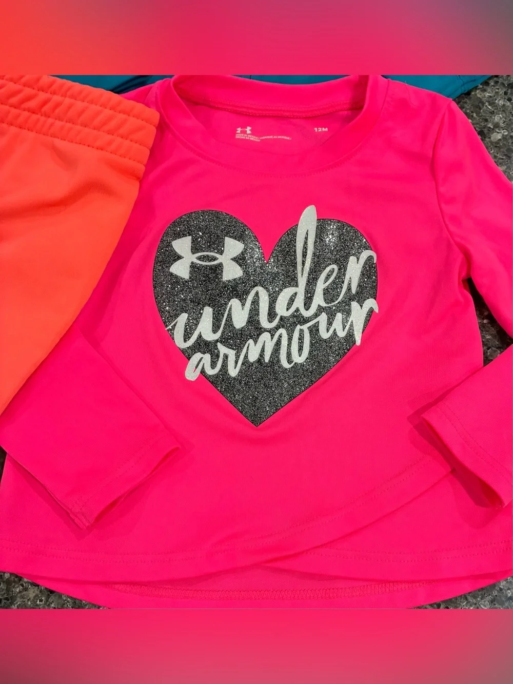 Girls UNDER ARMOUR/NIKE/CABELA’S Oufit…Jackets & Sweatshirt Lot, sz 12 & 18 mo.